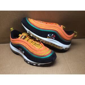 Nike Air Max 97 Sunburst Throwback Pinwheel Logo Men's Size 10